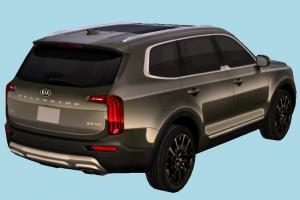 Kia Telluride Car Kia Telluride Car-2